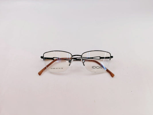 iDom Eyeglasses Half Rim Butterfly Shape For Women 138459