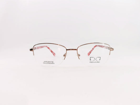 iDom Eyeglasses Half Rim Cat-Eye Shape For Women 174680