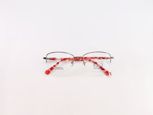 iDom Eyeglasses Half Rim Cat-Eye Shape For Women 174680