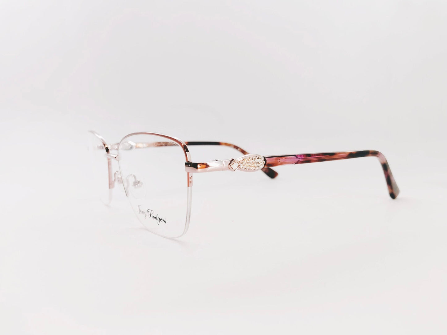 iDom Eyeglasses Half Rim Cat-Eye Shape For Women 296273