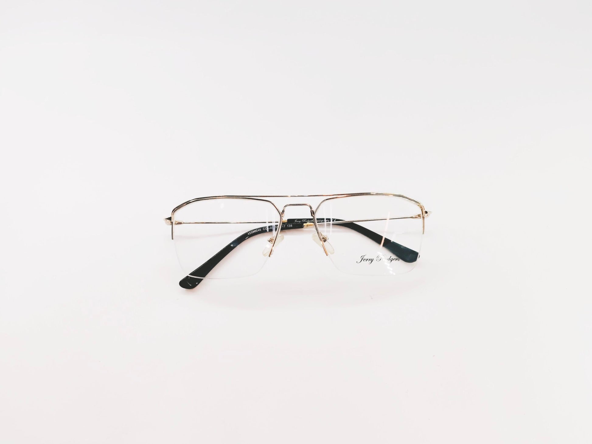 iDom Eyeglasses Half Rim Frame Square Shape for Men & Women 310807