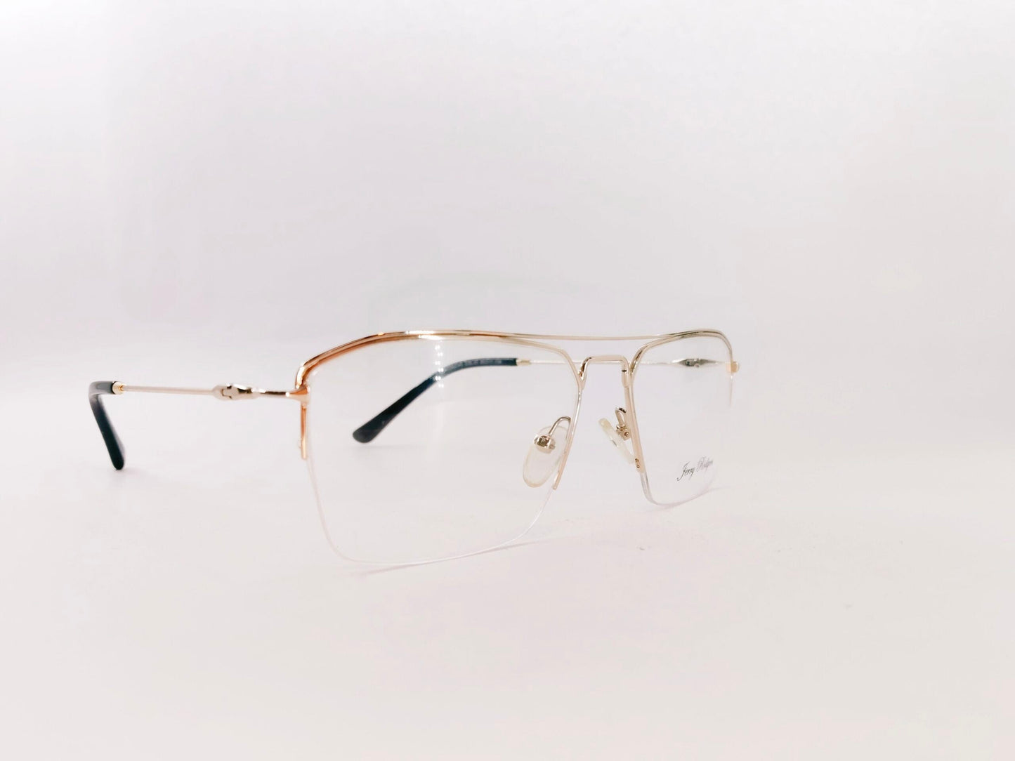 iDom Eyeglasses Half Rim Frame Square Shape for Men & Women 310807