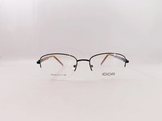 iDom Eyeglasses Half Rim Oval Specs For Women 179160