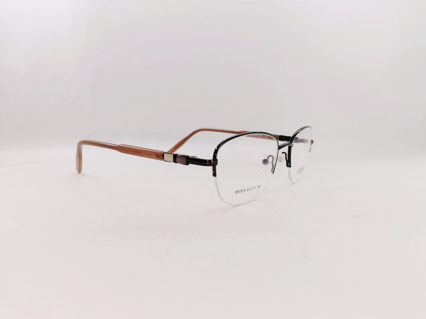 iDom Eyeglasses Half Rim Oval Specs For Women 179160