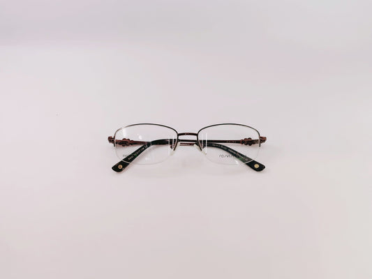 iDom Eyeglasses Half Rim Oval Specs For Women 194974