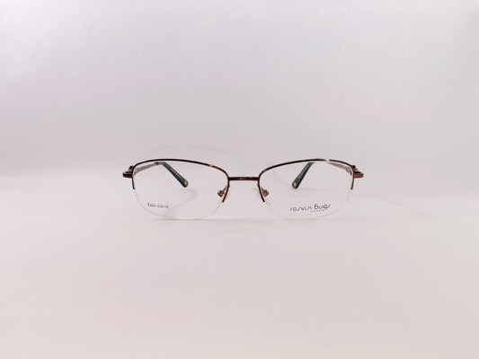 iDom Eyeglasses Half Rim Oval Specs For Women 194974