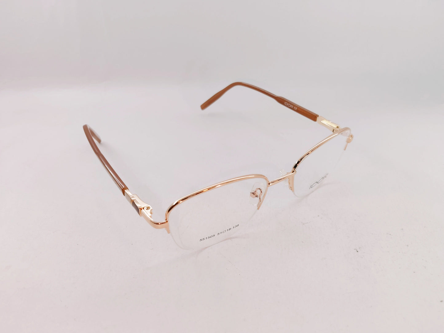 iDom Eyeglasses Half Rim Oval Specs For Women 232398