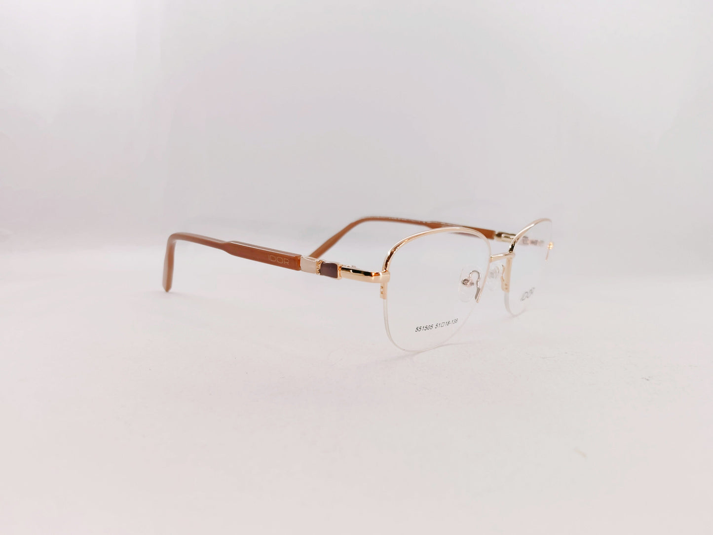 iDom Eyeglasses Half Rim Oval Specs For Women 232398