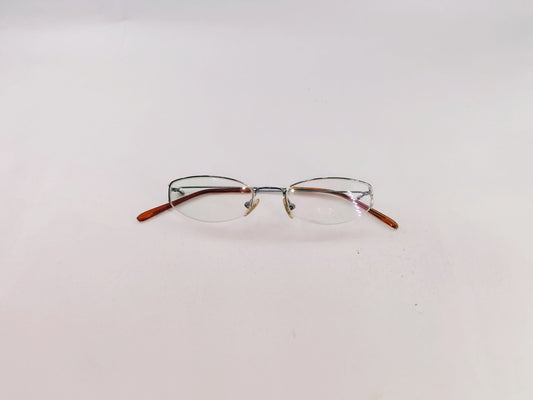 iDom Eyeglasses Half Rim Oval Specs For Women 305846