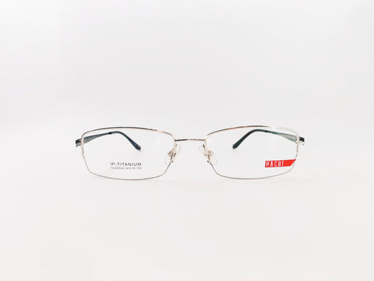 iDom Eyeglasses Half Rim Rectangle For Men & Women 190512