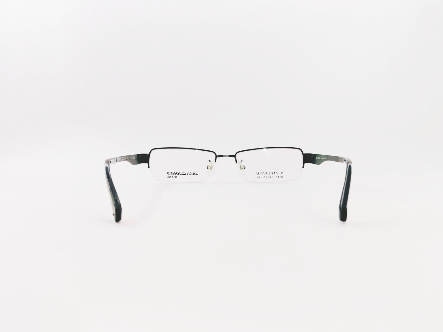 iDom Eyeglasses Half Rim Rectangle Shape for Men 220320