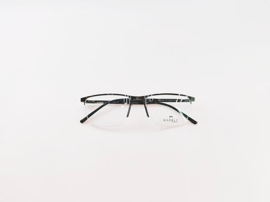 iDom Eyeglasses Half Rim Rectangle Shape for Men 921902
