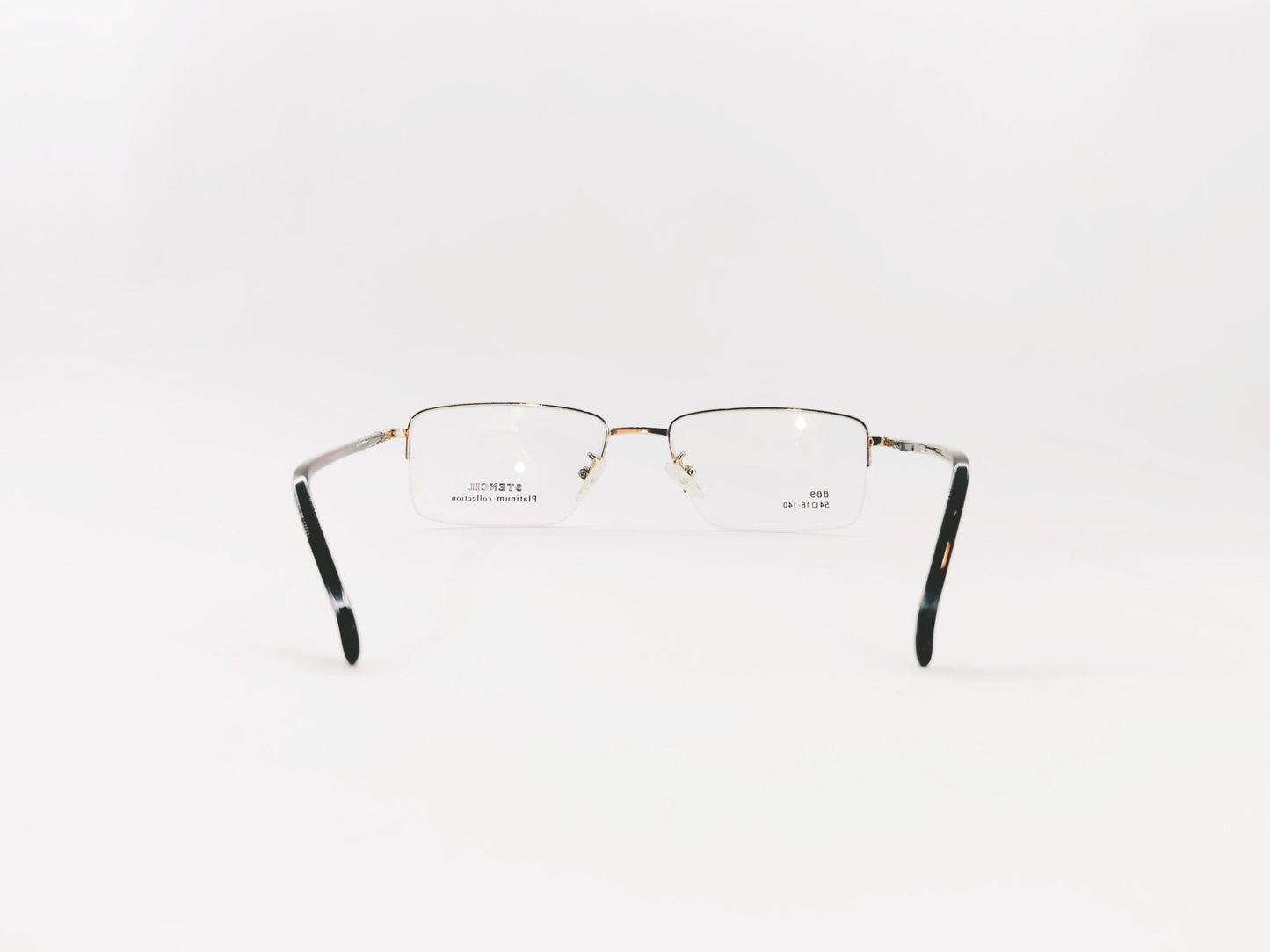 iDom Eyeglasses Half Rim Rectangle Shape for Men & Women 211376