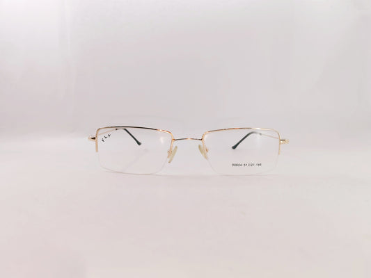 iDom Eyeglasses Half Rim Rectangle Specs For Men 148062