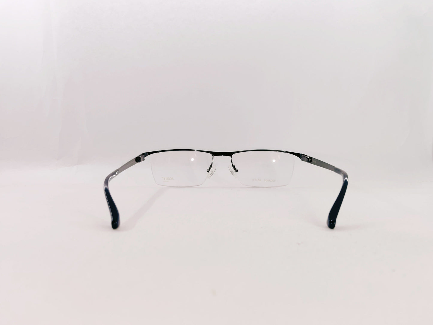 iDom Eyeglasses Half Rim Rectangle Specs For Men 162606