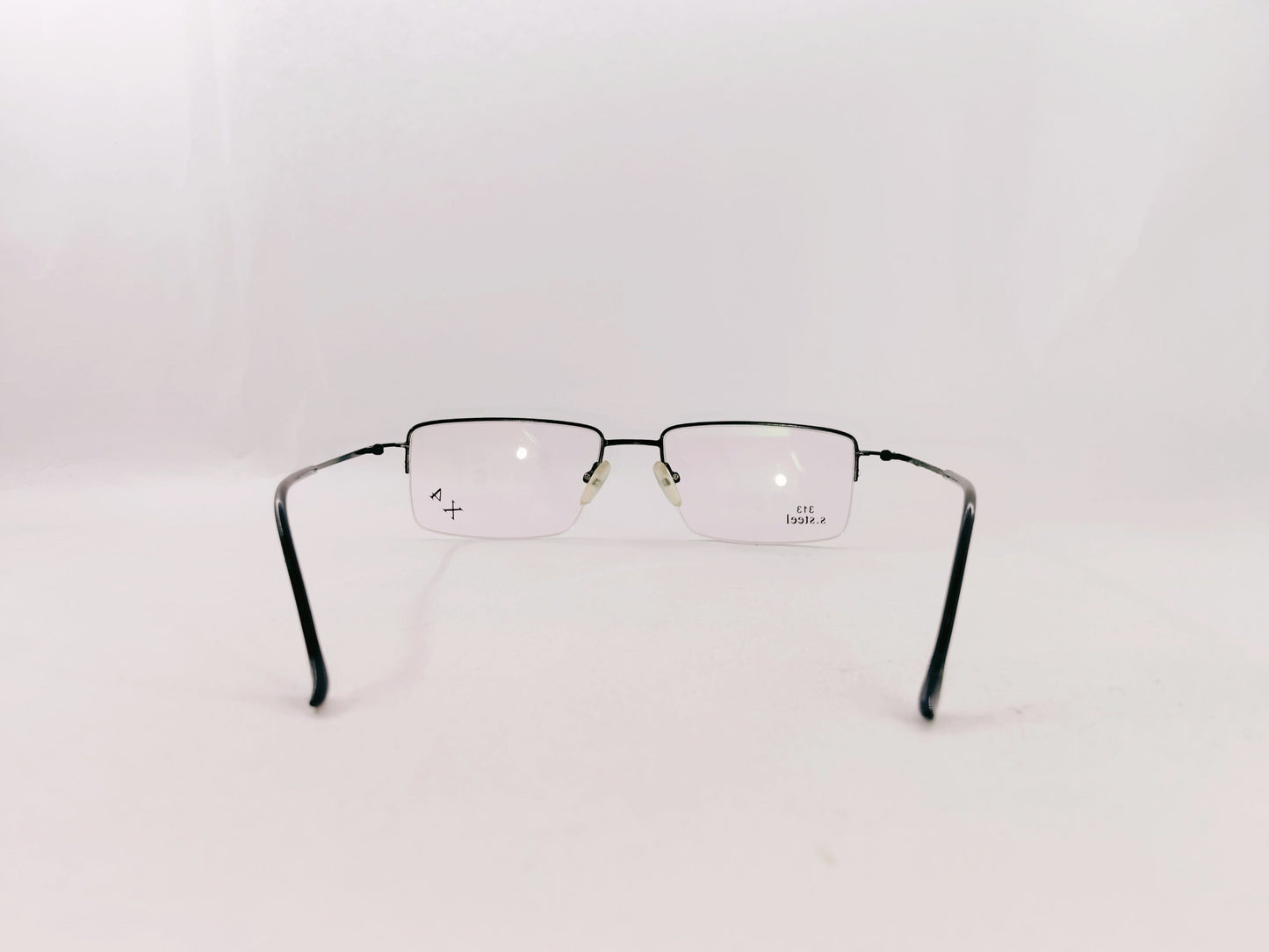 iDom Eyeglasses Half Rim Rectangle Specs For Men 217547