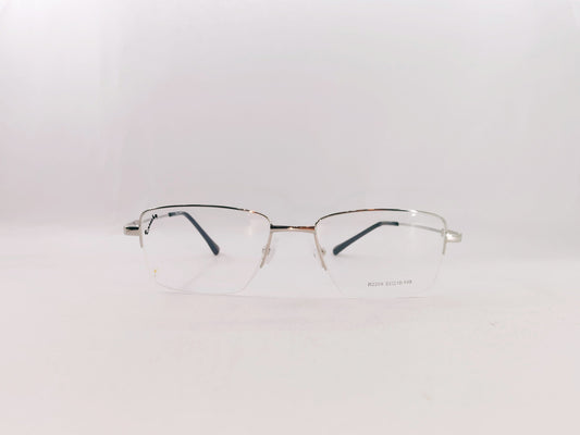 iDom Eyeglasses Half Rim Rectangle Specs For Men 255772