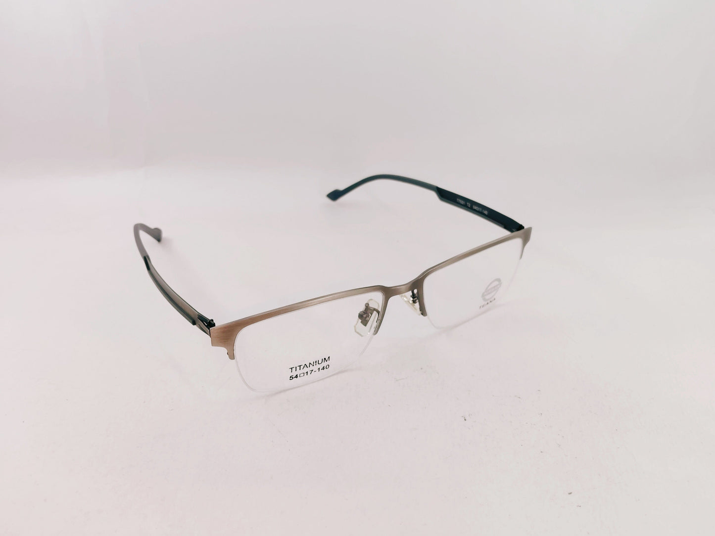 iDom Eyeglasses Half Rim Rectangle Specs For Men 267027