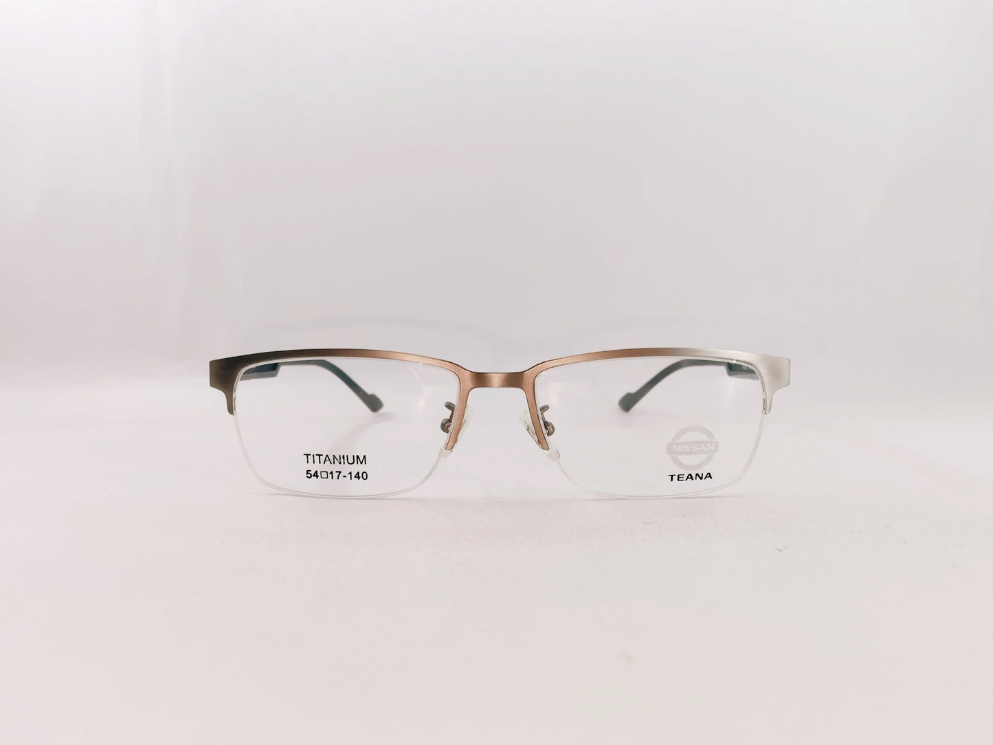 iDom Eyeglasses Half Rim Rectangle Specs For Men 267027