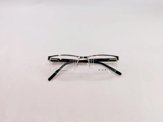 iDom Eyeglasses Half Rim Rectangle Specs For Men 305344