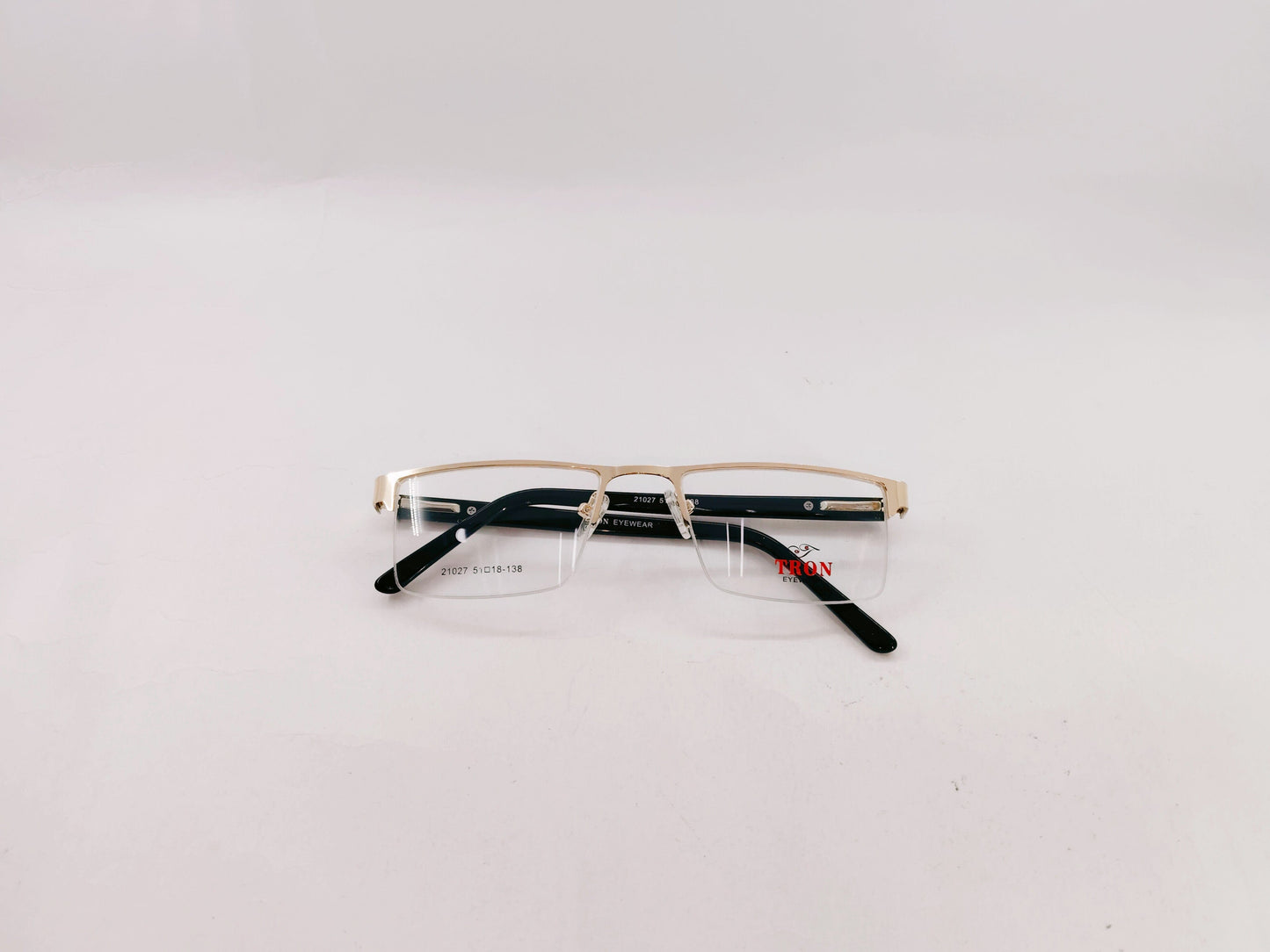 iDom Eyeglasses Half Rim Rectangle Specs For Men 313448