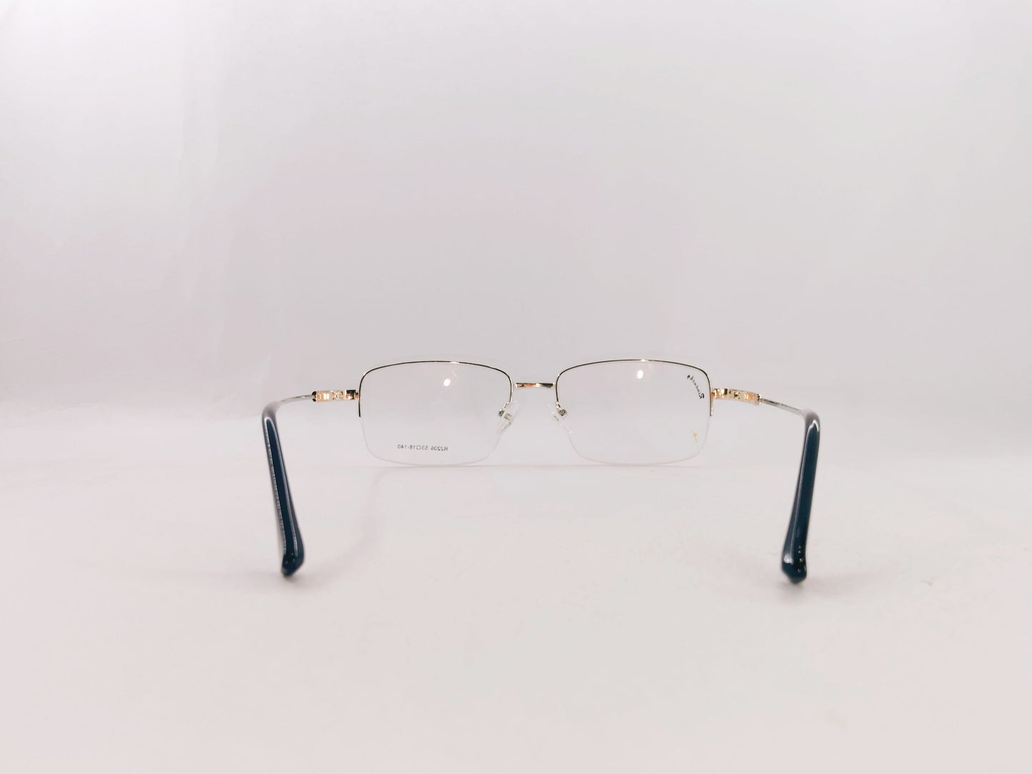 iDom Eyeglasses Half Rim Rectangle Specs For Men 359857