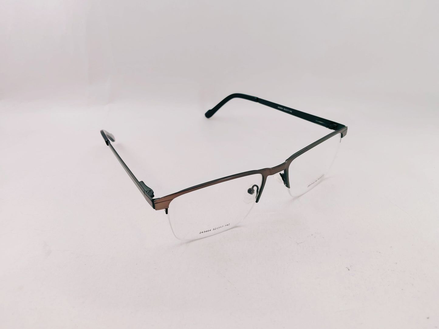 iDom Eyeglasses Half Rim Rectangle Specs For Men 988423