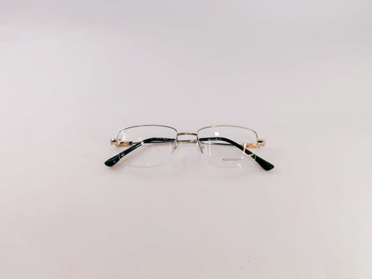 iDom Eyeglasses Half Rim Rectangle Specs for Men & Women 246515