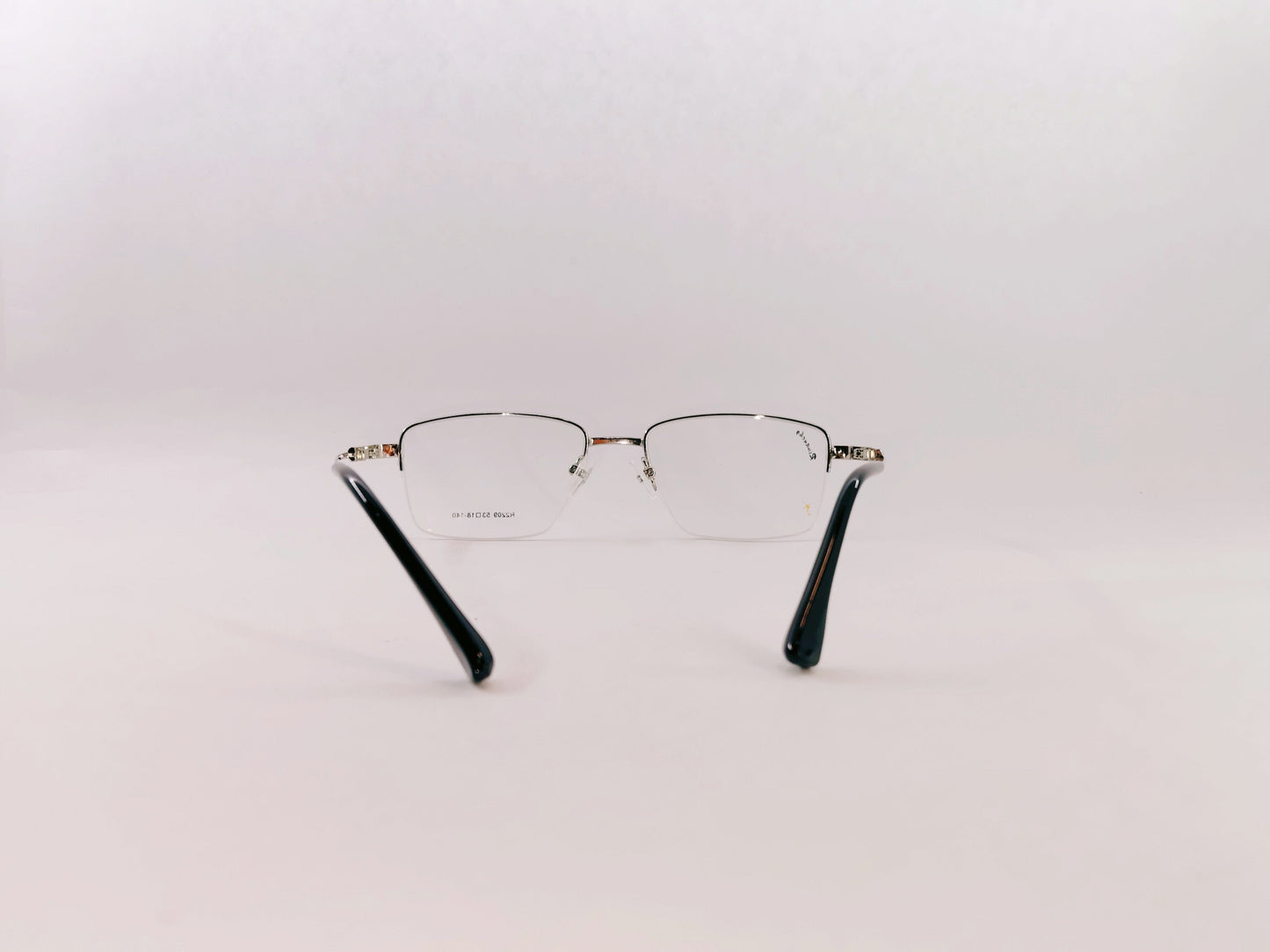 iDom Eyeglasses Half Rim Rectangle Specs for Men & Women 365421