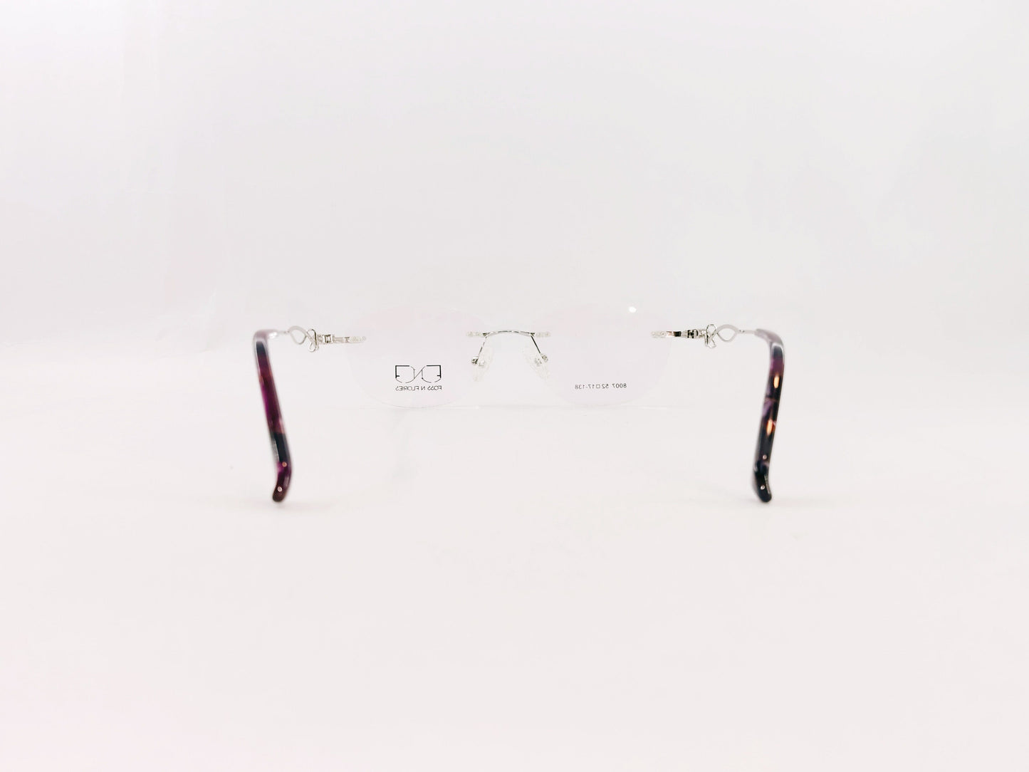 iDom Eyeglasses Rimless Cat-Eye Shape For Women 323802