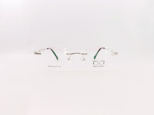 iDom Eyeglasses Rimless Cat-Eye Shape For Women 323802