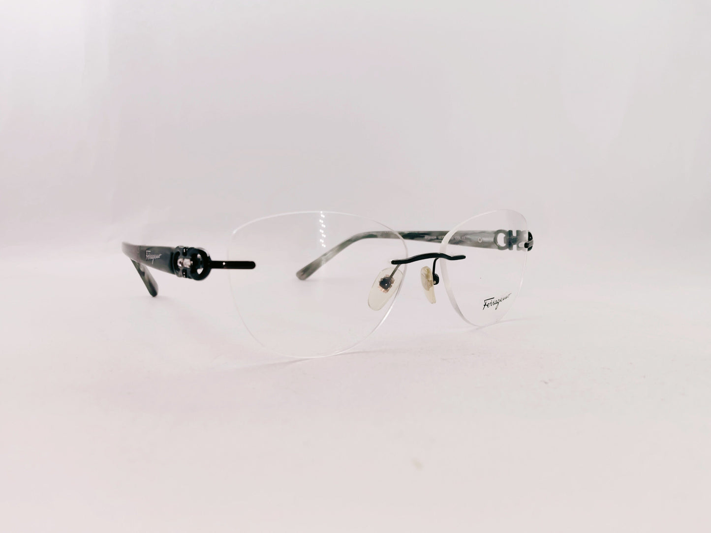 iDom Eyeglasses Rimless Cat-Eye Shape For Women SF2140R