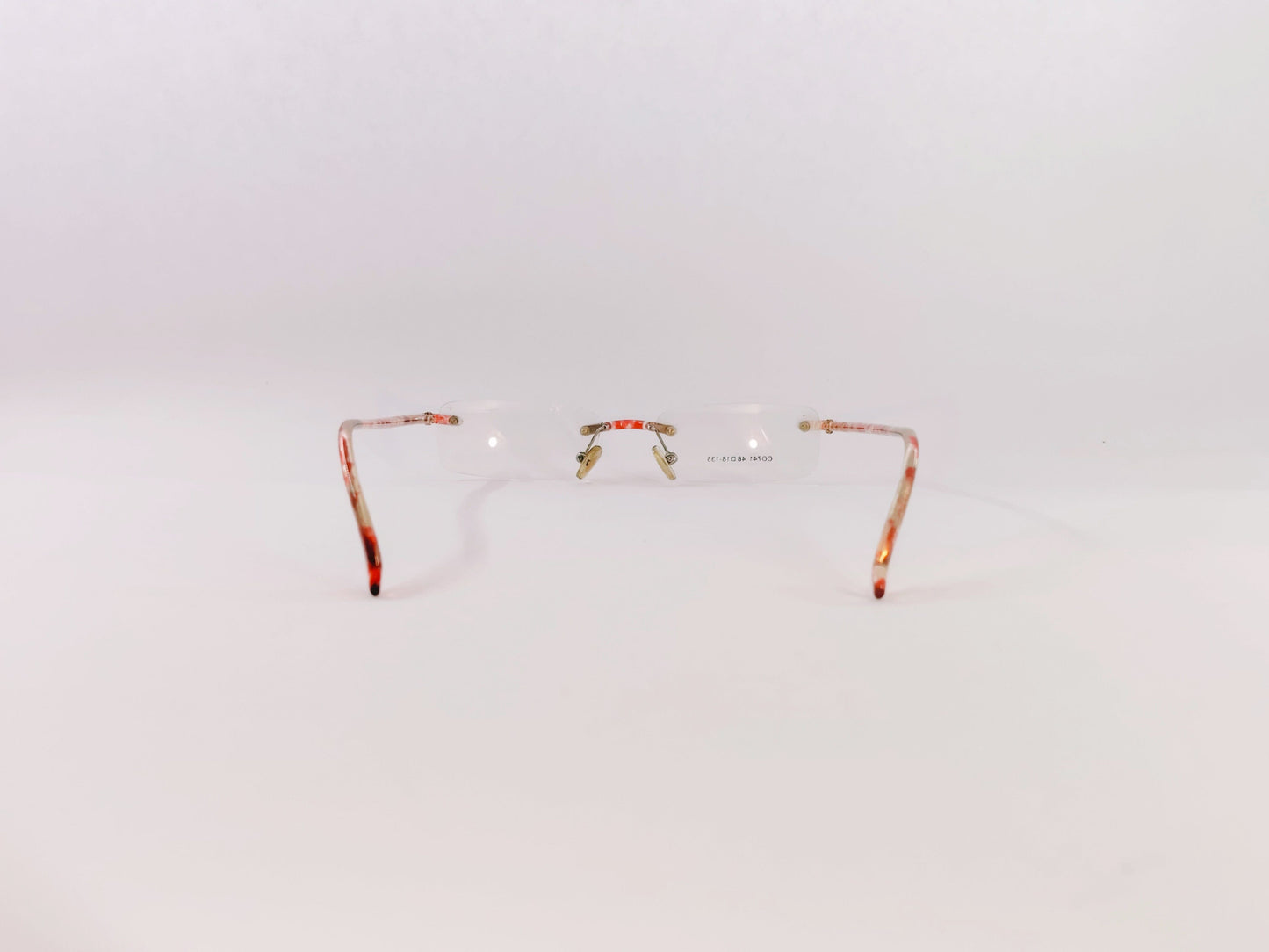 iDom Eyeglasses Rimless Cat-Eye Specs For Women 214901