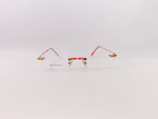 iDom Eyeglasses Rimless Cat-Eye Specs For Women 214901