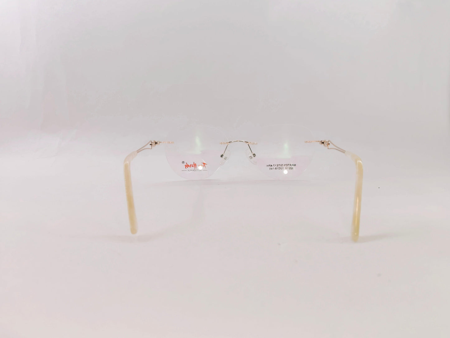 iDom Eyeglasses Rimless Oval Shape for Men 210406