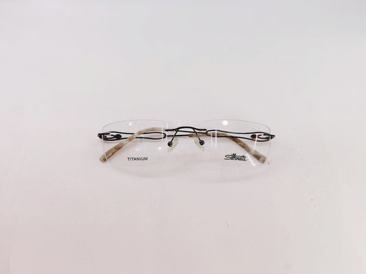 iDom Eyeglasses Rimless Rectangle Specs For Men 106679