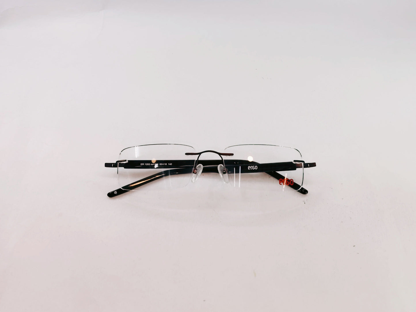 iDom Eyeglasses Rimless Rectangle Specs For Men 110981