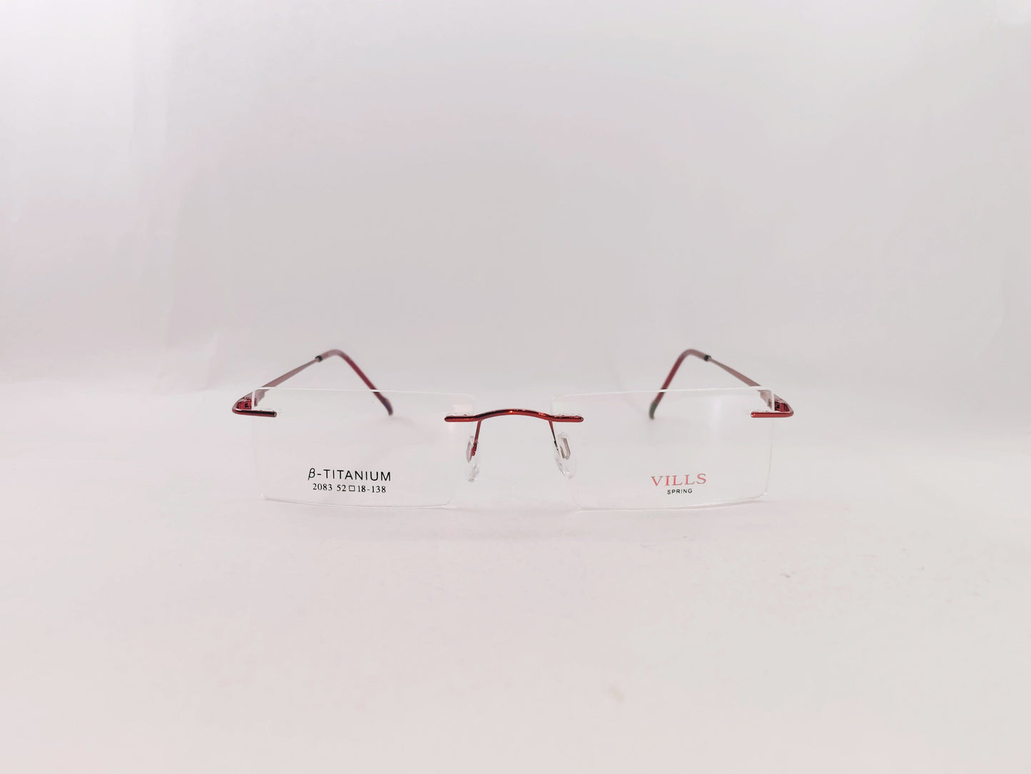 iDom Eyeglasses Rimless Rectangle Specs For Men 131612