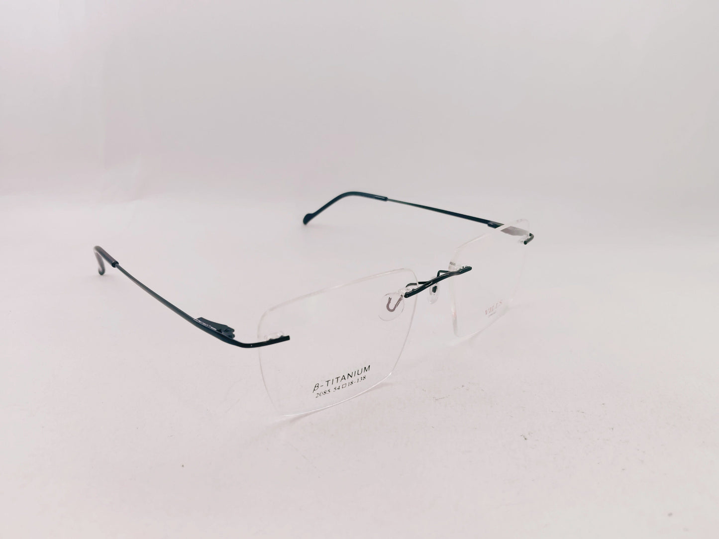 iDom Eyeglasses Rimless Rectangle Specs For Men 139008