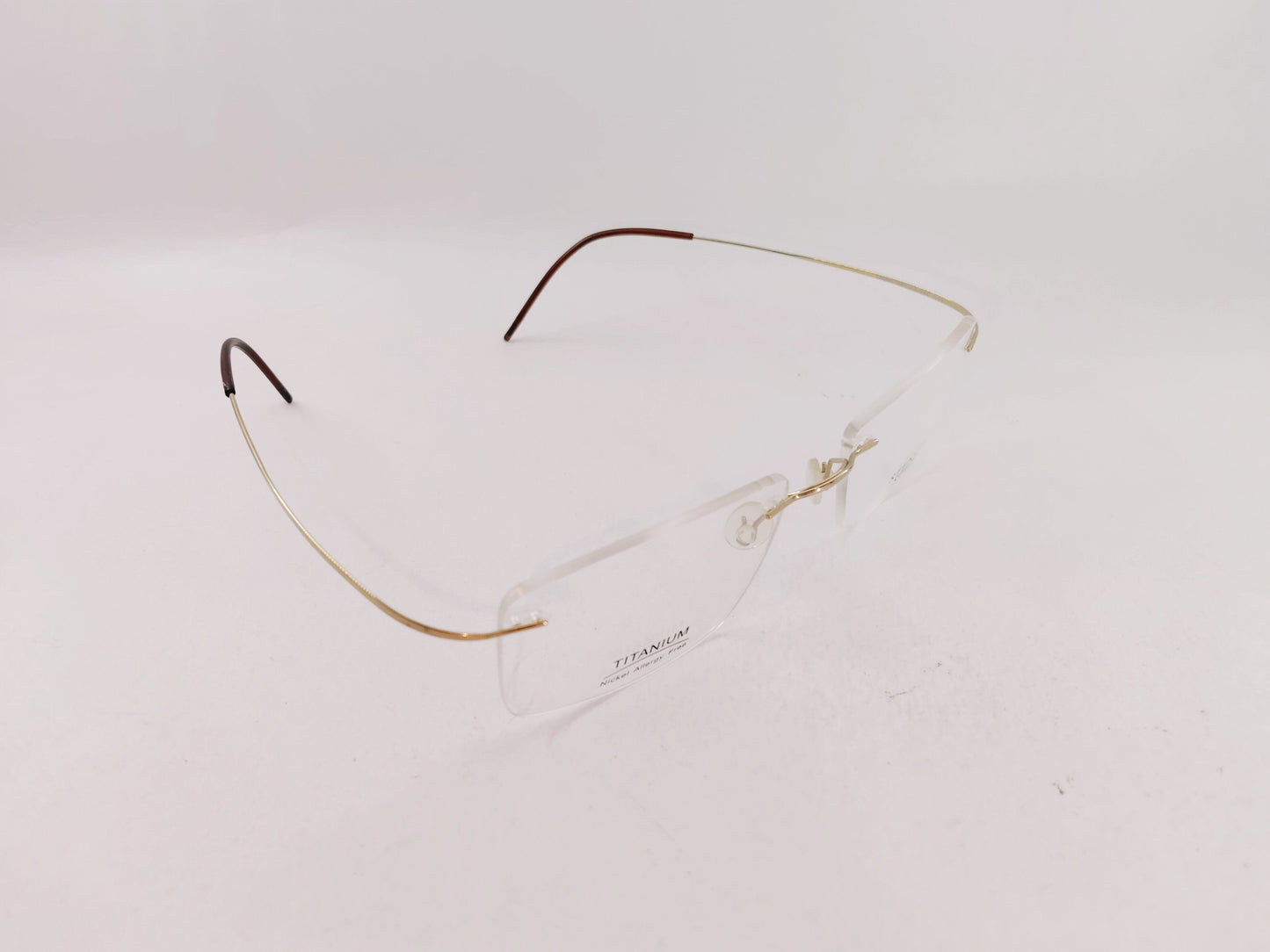 iDom Eyeglasses Rimless Rectangle Specs For Men 167453