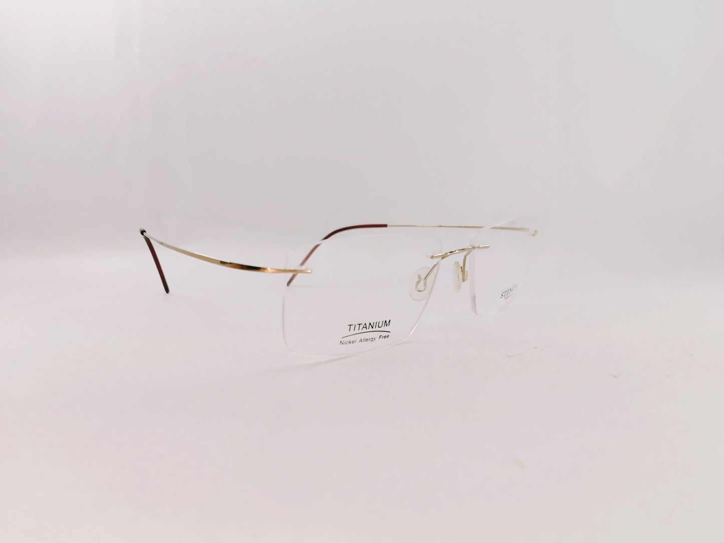iDom Eyeglasses Rimless Rectangle Specs For Men 167453