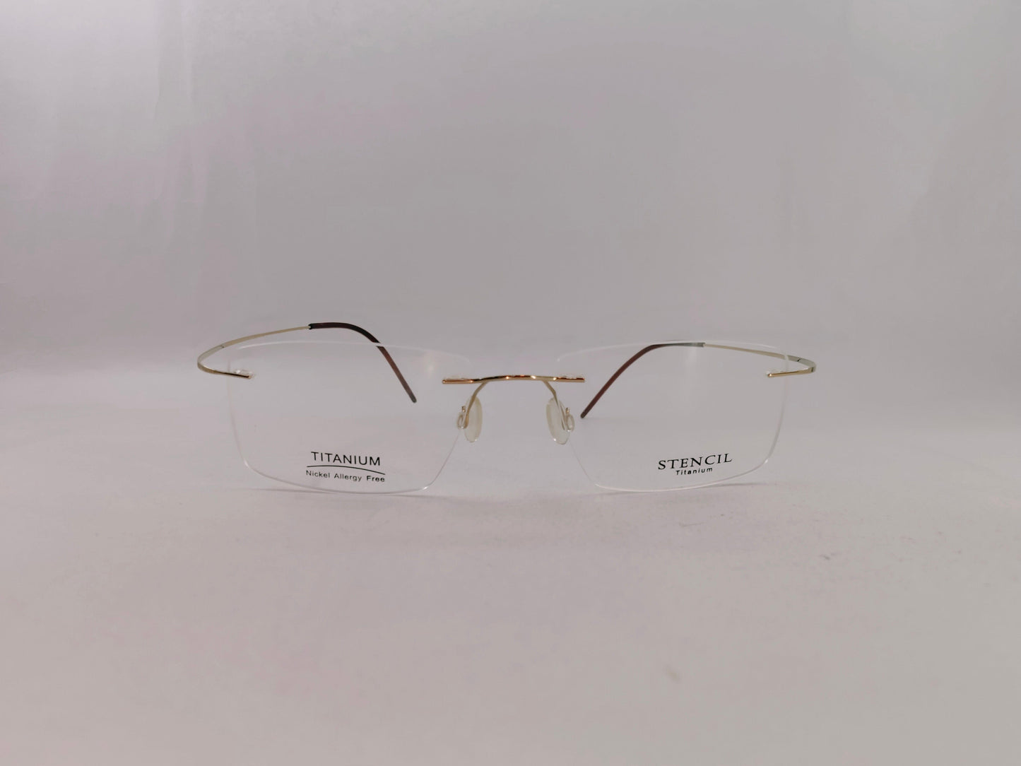 iDom Eyeglasses Rimless Rectangle Specs For Men 167453