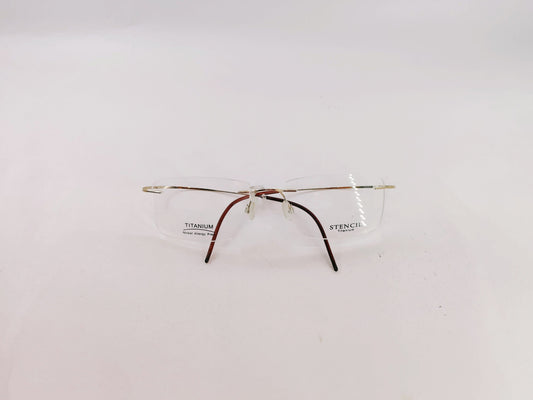 iDom Eyeglasses Rimless Rectangle Specs For Men 167453