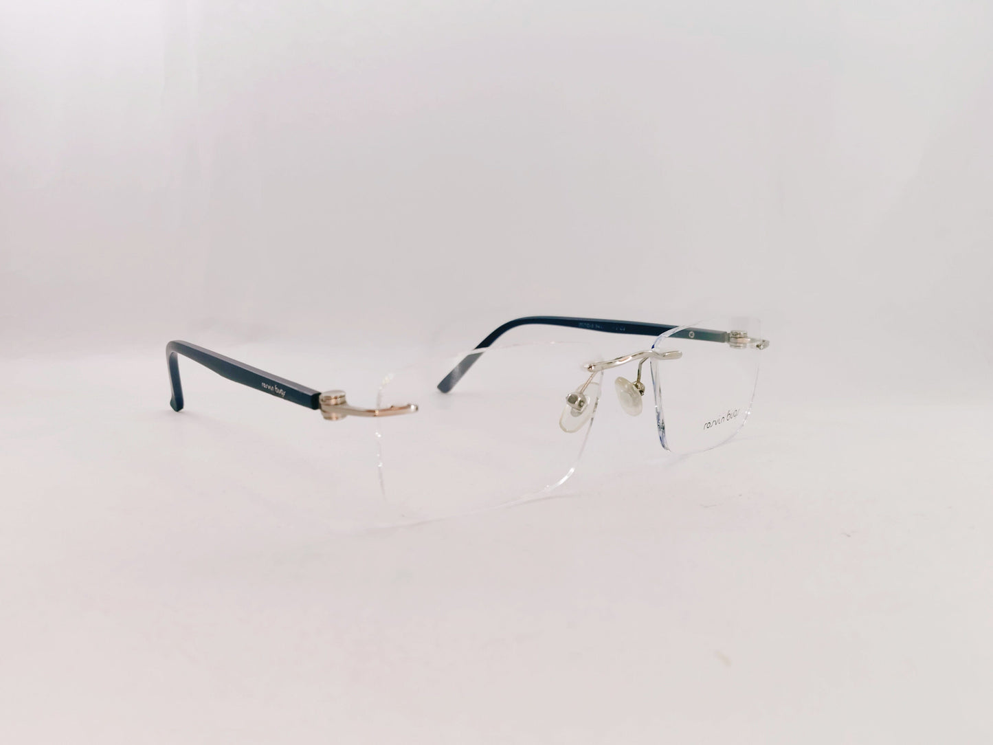 iDom Eyeglasses Rimless Rectangle Specs For Men 168195