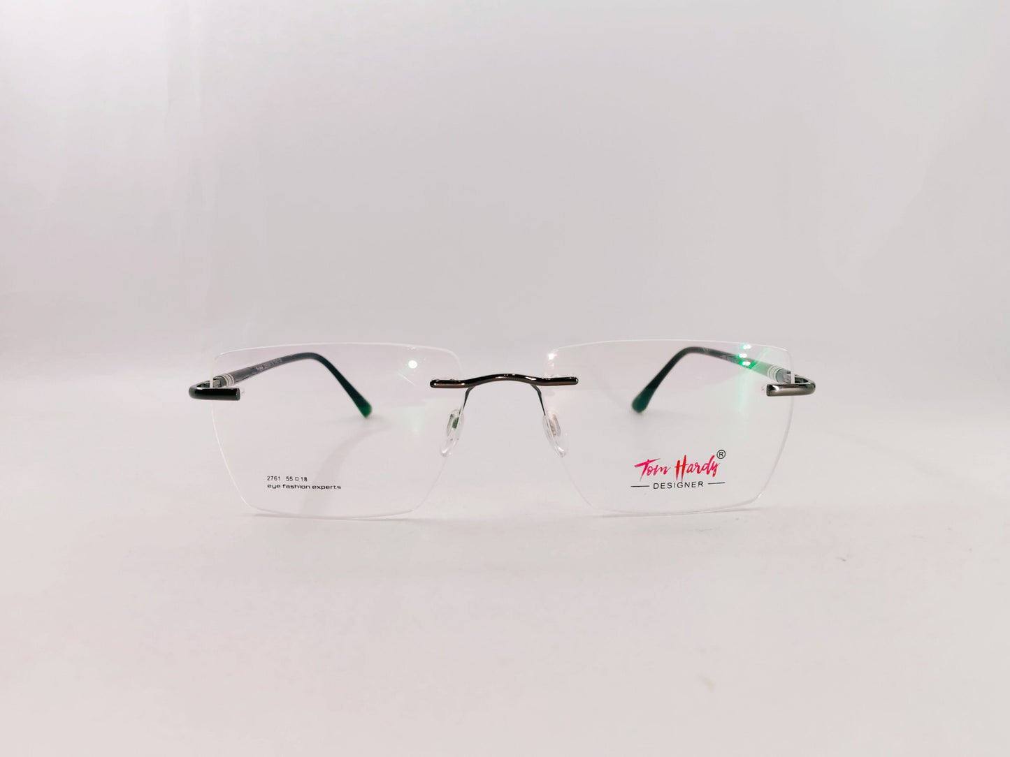 iDom Eyeglasses Rimless Rectangle Specs For Men 2761
