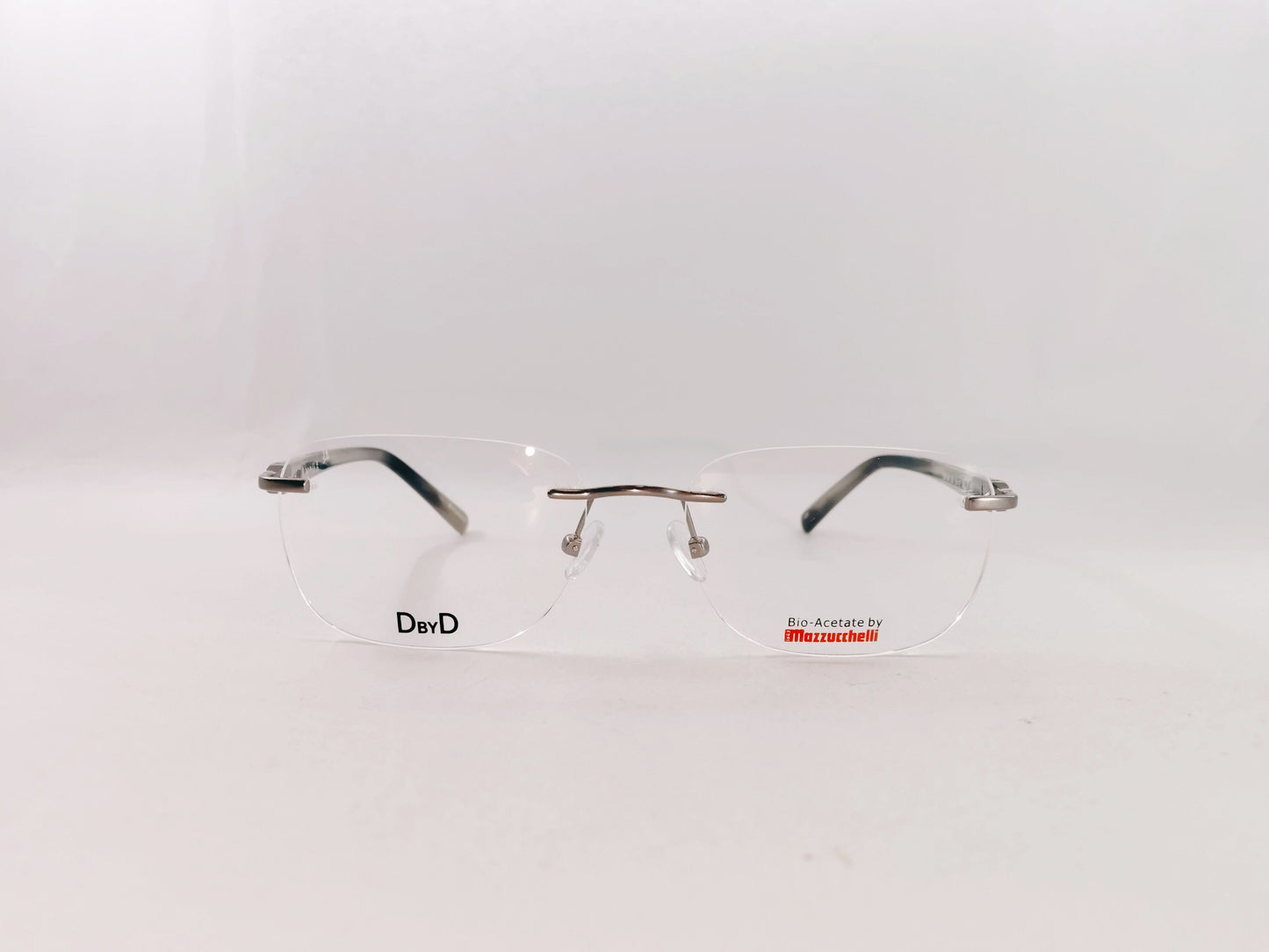 iDom Eyeglasses Rimless Rectangle Specs For Men 290962