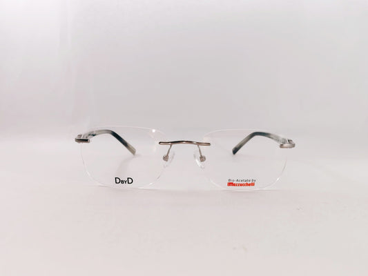 iDom Eyeglasses Rimless Rectangle Specs For Men 290962