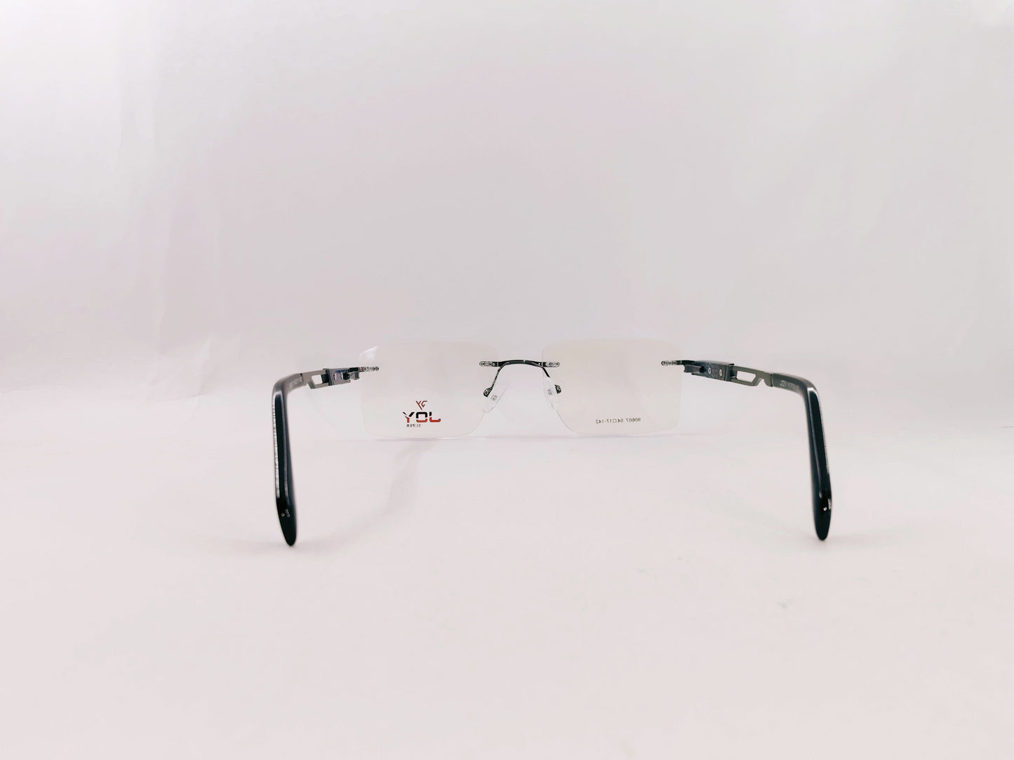 iDom Eyeglasses Rimless Rectangle Specs For Men 342831