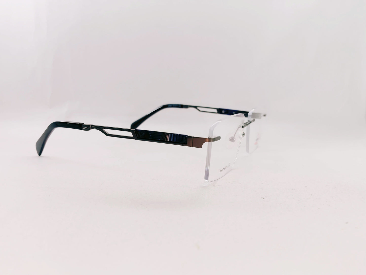 iDom Eyeglasses Rimless Rectangle Specs For Men 342831