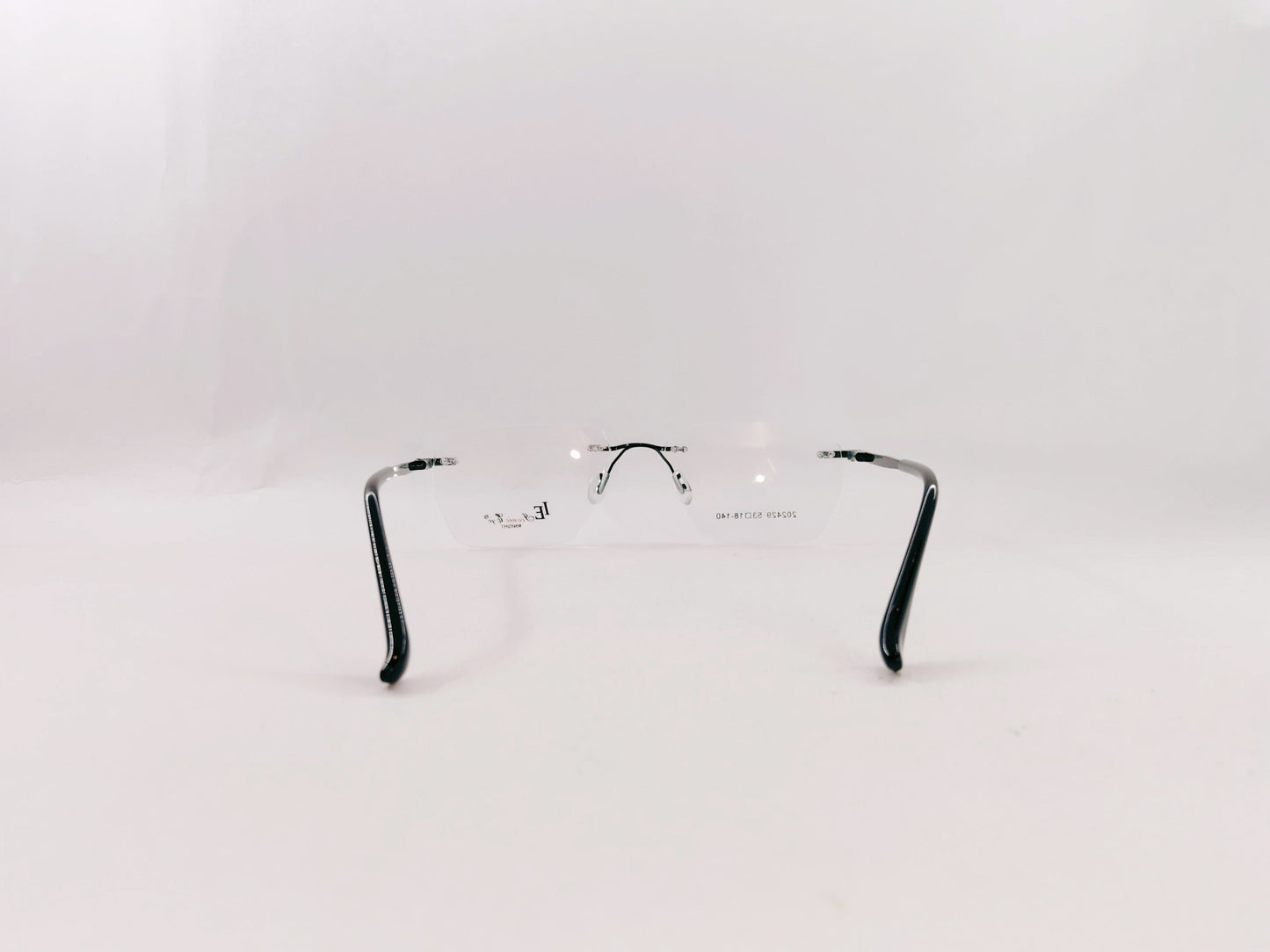 iDom Eyeglasses Rimless Rectangle Specs For Men 472178
